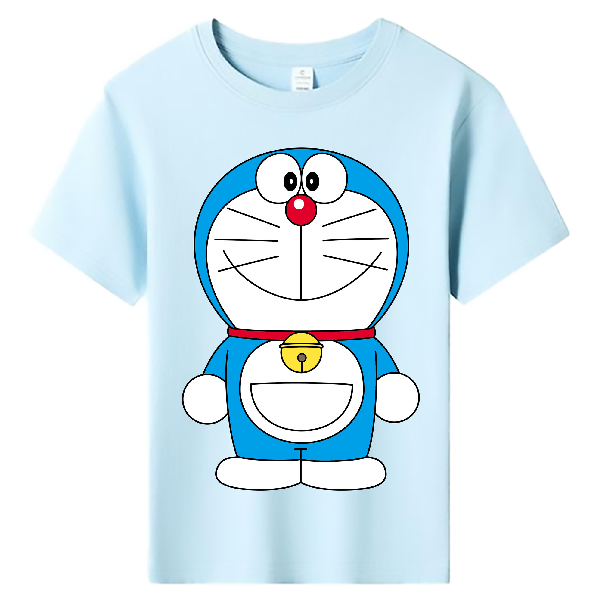 （画像用） ドラえもん Doraemon 綿100％キッズTシャツ（フロントプリント）